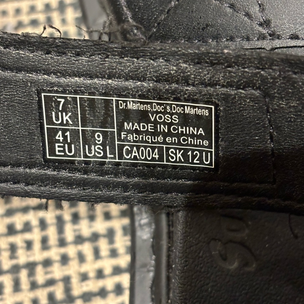 Dr. Martens - Black Strappy Sandals - Picture 2 of 5